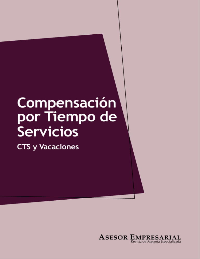 Compensaci N Por Tiempo De Servicios