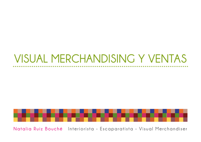 Visual Merchandising Y Ventas