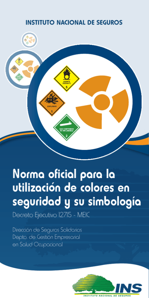 Norma oficial para la utilización de colores en seguridad y su