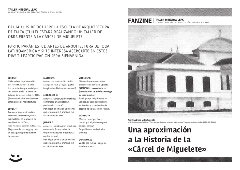 una aproximación a la Historia de la cárcel de miguelete