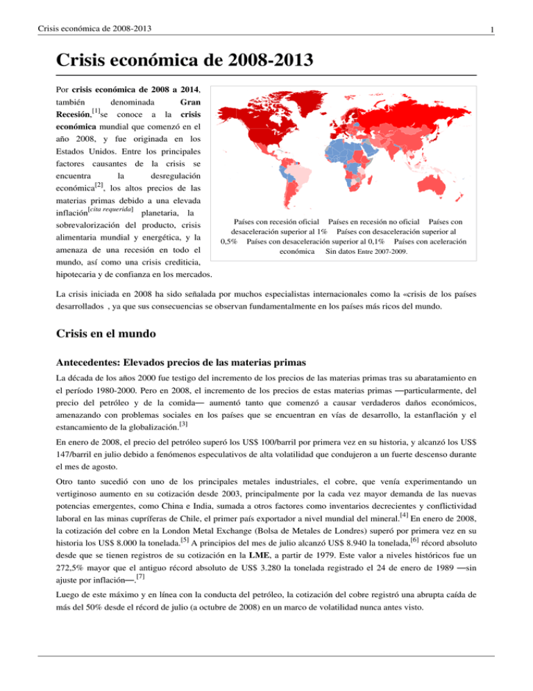 Crisis Econ Mica De