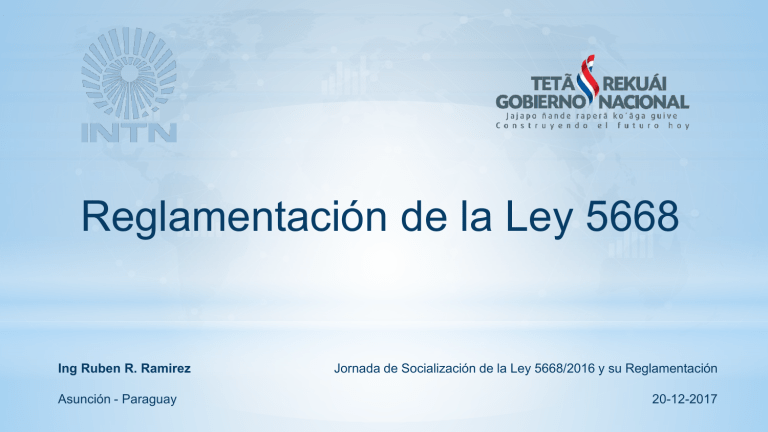 Reglamentacion Ley 5668 20 12 2017