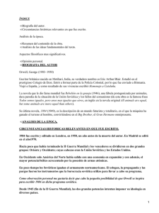 ÍNDICE Biografía del autor. Circunstancias históricas relevantes en que fue escrito.