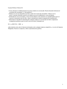 Examen Politica I Febrero 02 •
