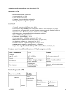 Analgésicos antiinflamatorios no esteroideos