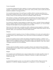 Un poco de geografía: