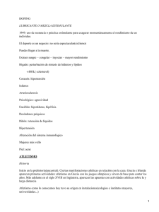 Atletismo y doping