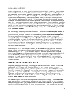 Cambios políticos en la Revolución francesa (1789)