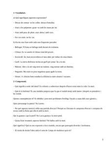 1−Vocabulari. a) Què signifiquen aquestes expressions?