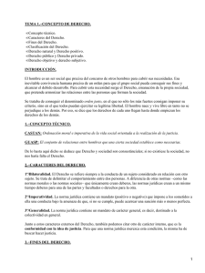 Clasificación del Derecho español