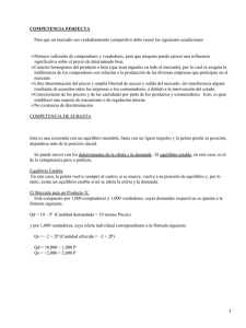 Competencia perfecta