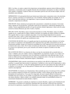 Conceptos de la filosofía de Hume
