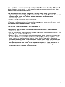 Contaminación de aguas