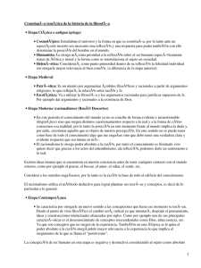 Cronología temática de la historia de la filosofía