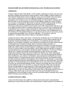 Del sentimiento trágico de la vida; Miguel de Unamuno