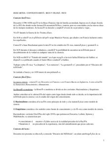 Descartes: Contexto