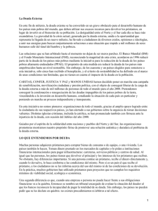 Deuda externa dominicana