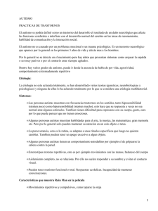 Diagnóstico de autismo
