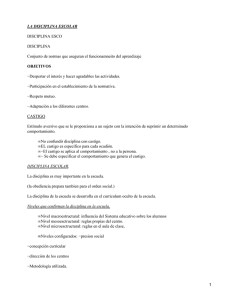 Disciplina escolar