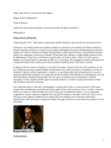 Índice (Don Álvaro o la fuerza del sino) Página