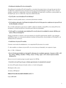 Dosificación