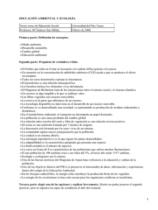 Educación ambiental y ecológica