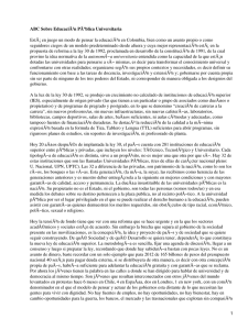 Educación pública universitaria