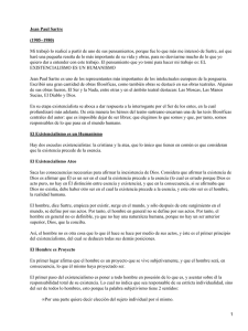 El existencialismo es un humanismo