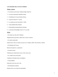 Relatos de Terror Clásicos: Análisis y Resúmenes