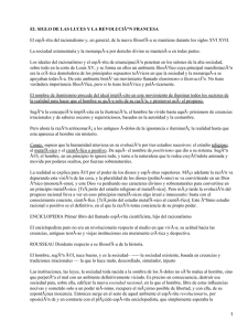 El Siglo de las Luces y la Revolución Francesa
