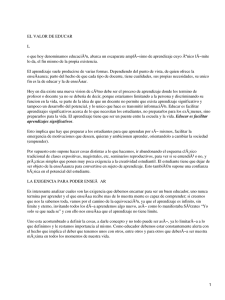 El Valor de Educar