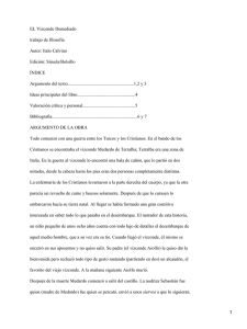 EL Vizconde Demediado trabajo de filosofía Autor: Italo Calvino Edición: Siruela/Bolsillo