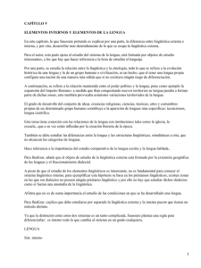 Elementos de la lengua