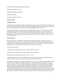 Ensayo sobre la Existencia Humana