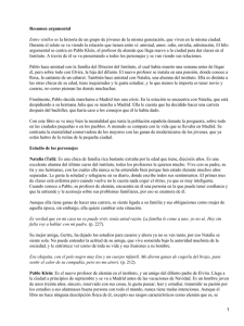 Resumen argumental Entre visillos