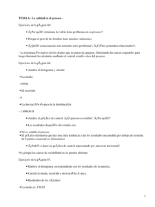 Equipos de Consumo. Calidad en el proceso