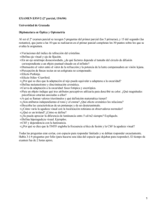 Estructura y Función del sistema visual