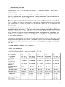 Estudio económico empresarial