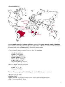 Estudo histórico e filológico do Portugues