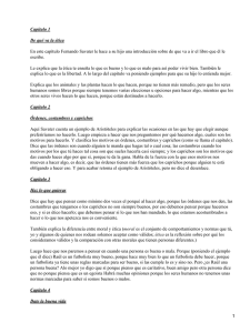 Capítulo 1 De qué va la ética