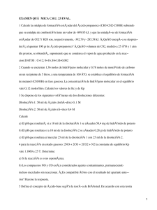 Examenes de Química