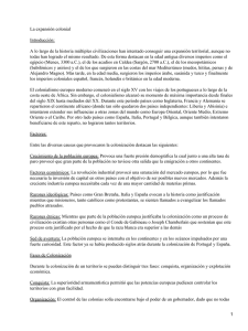 Expansión colonial