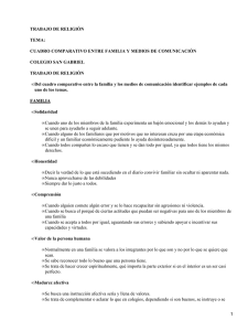 Familia y medios de comunicación