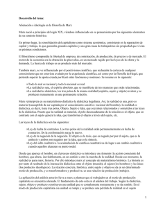 Filosofía de Marx