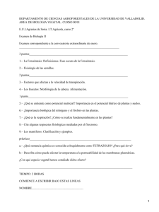 Fisiología vegetal y biología animal