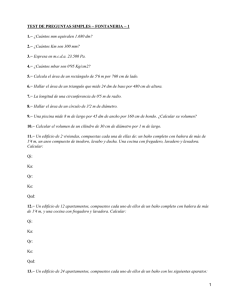 TEST DE PREGUNTAS SIMPLES − FONTANERIA − 1 1.− 2.− 3.−