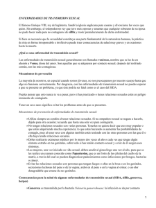 Fundamentalismos de las ETS (Enfermedades de Transmisión Sexual)