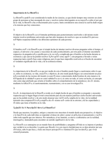 Importancia de La filosofÃ-a