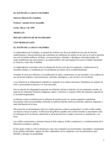 Independencia de Colombia