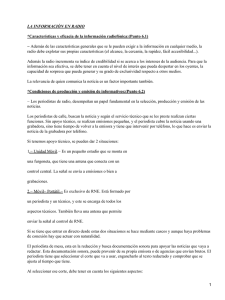 Información radiofónica